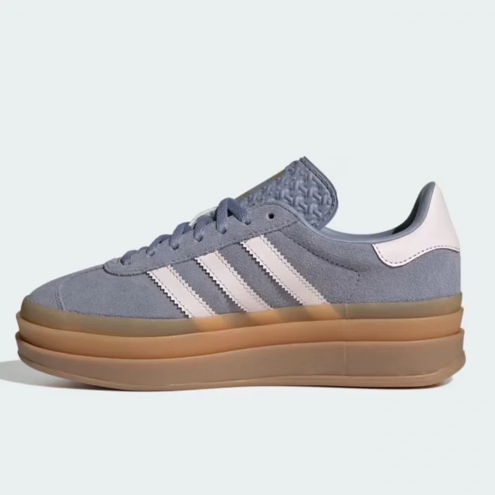 adidas Gazelle Bold J Silver Violet / Almost Pink / Gum - Picture 4 of 9